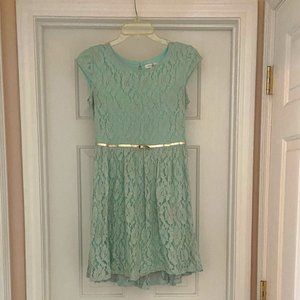 xhilaration mint green tea party dress ~ size XL/14